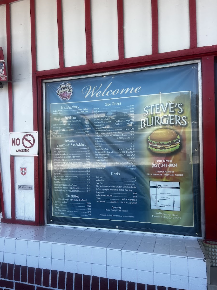 Steve's Burgers Photo Menu 8