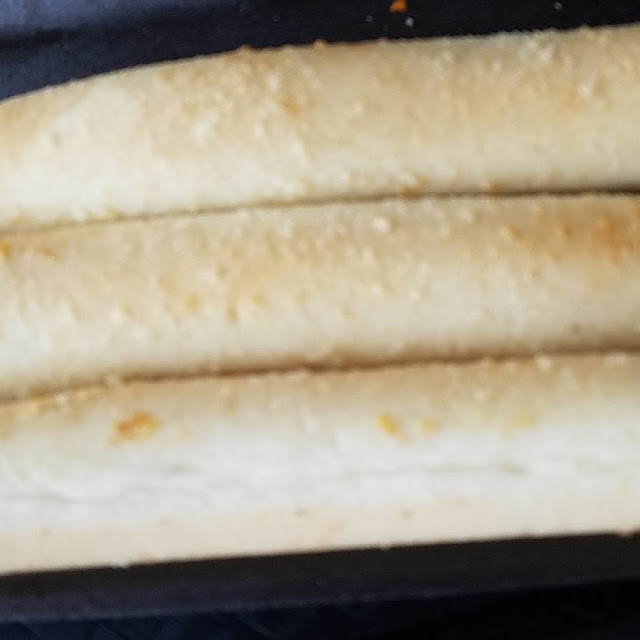 Breadsticks with Two Dips Your Choice of Garlic Butter Spicy Tomato or Nacho Cheese Sauce