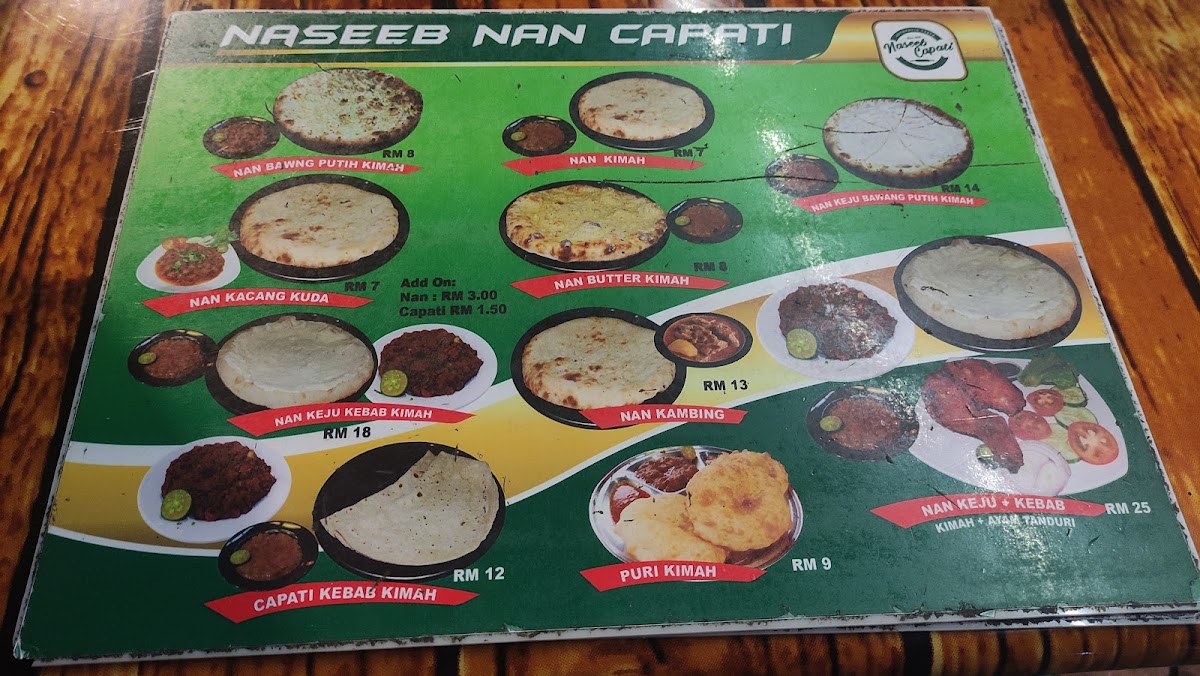 Naseeb Capati Nan Gelang Patah Photo Menu 6