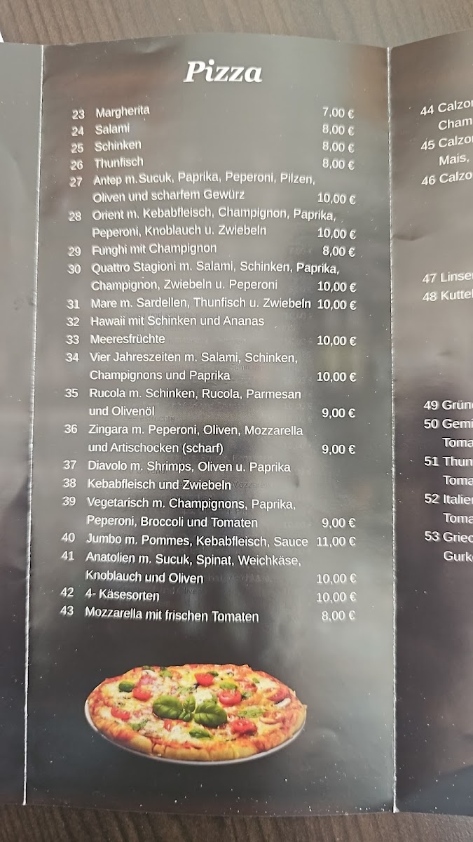 ISTANBUL KEBAB & PIZZA HAUS Photo Menu 2