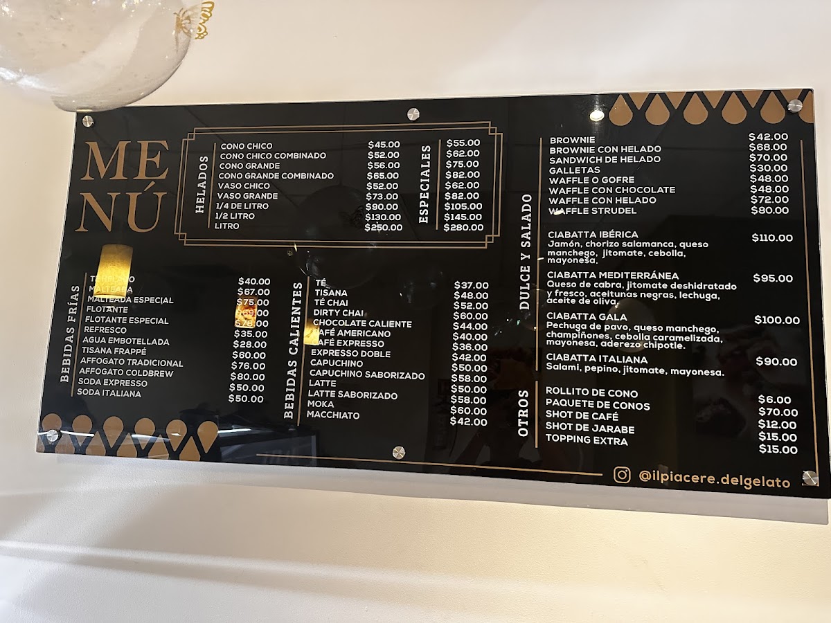 Il Piacere del Gelato Photo Menu 2