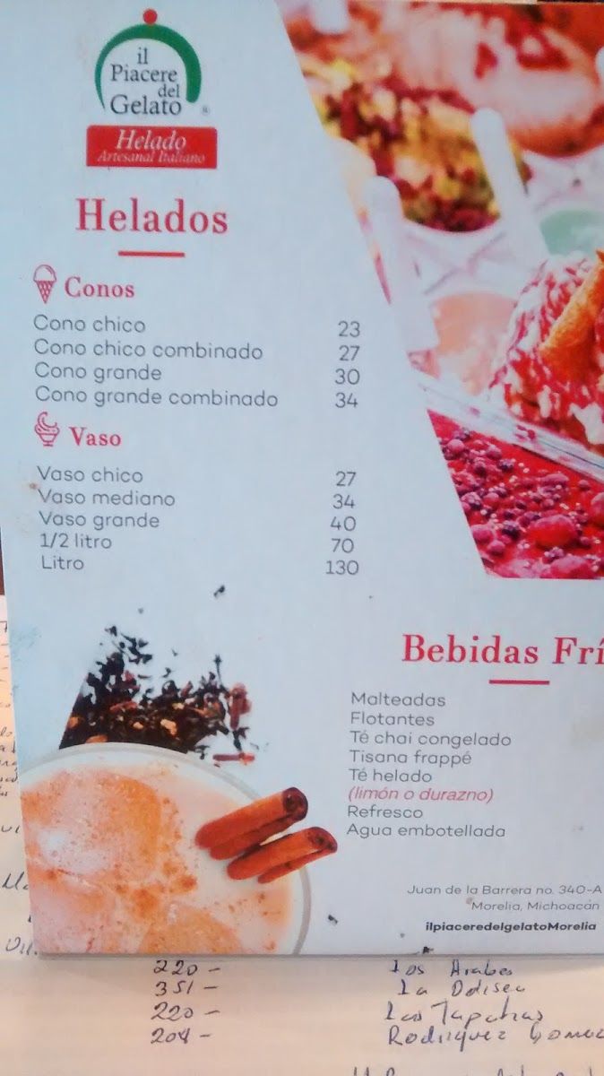 Il Piacere del Gelato Photo Menu 4