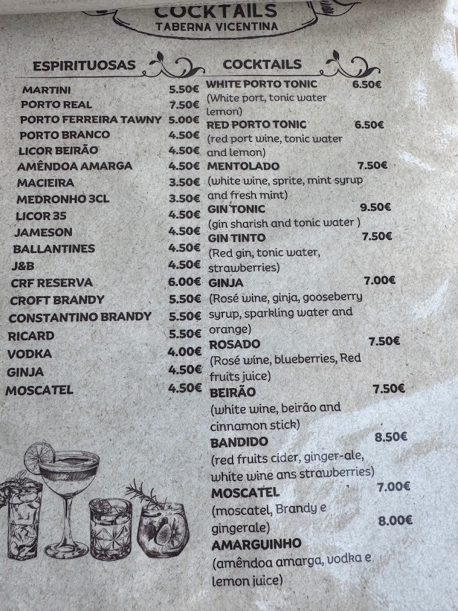 Taberna Vicentina Photo Menu 1