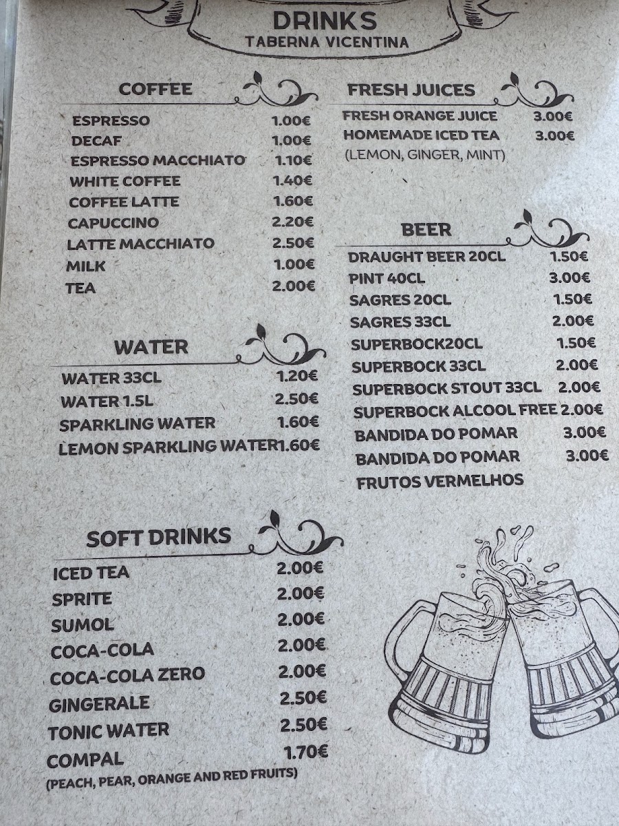 Taberna Vicentina Photo Menu 2