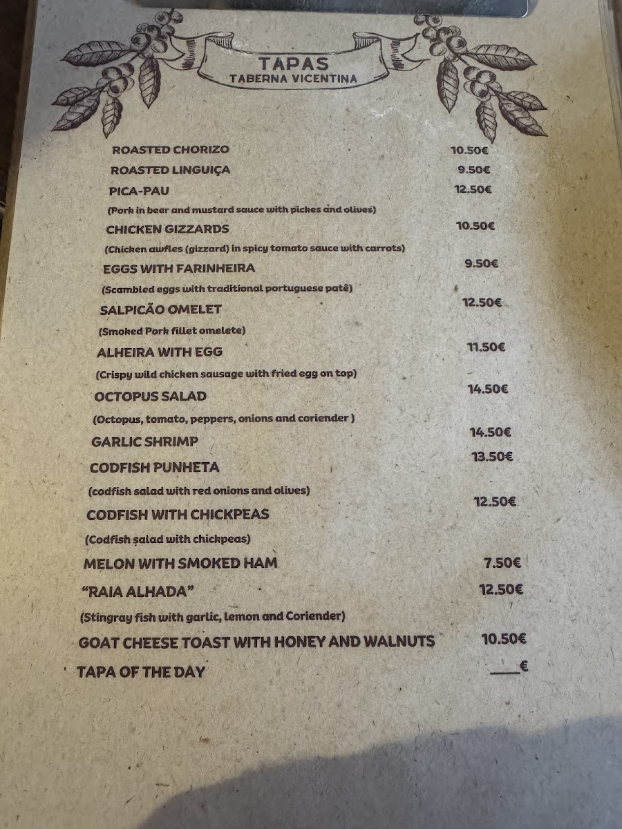 Taberna Vicentina Photo Menu 6