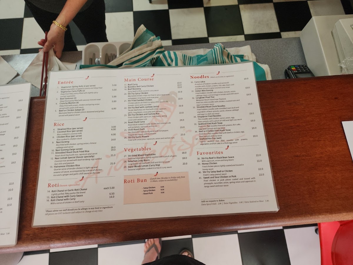 A Taste of Spice Take Away Photo Menu 4