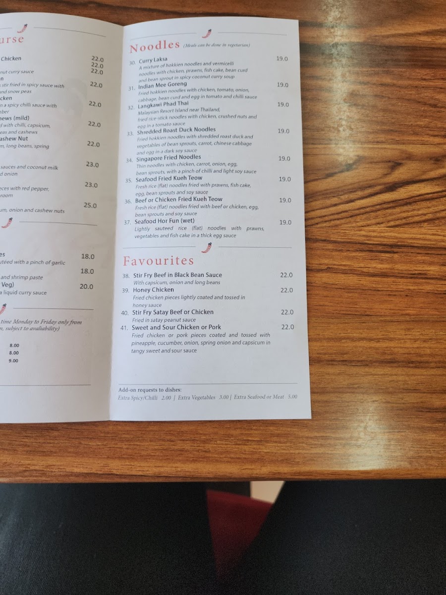 A Taste of Spice Take Away Photo Menu 6