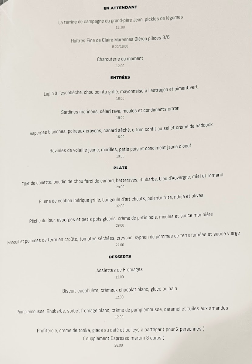 Restaurant Janine Photo Menu 3
