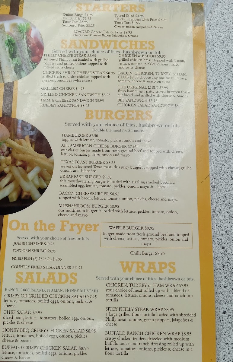 Waffle and Pancake House Photo Menu 1