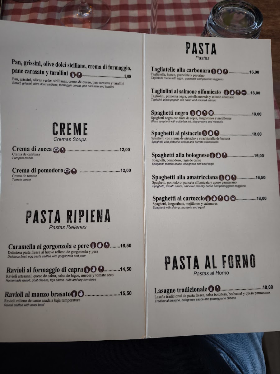 Restaurante Davittorio Calpe Photo Menu 1