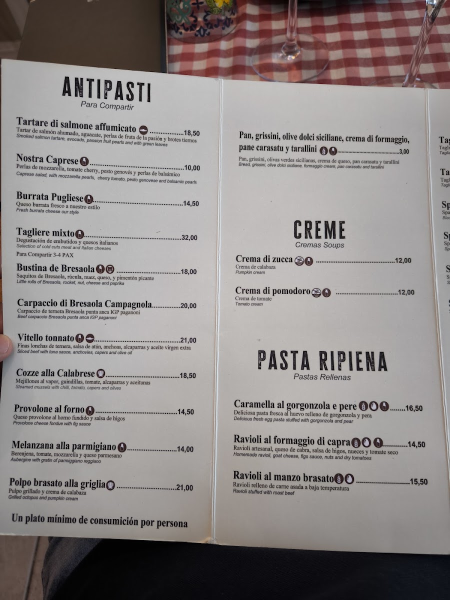Restaurante Davittorio Calpe Photo Menu 3