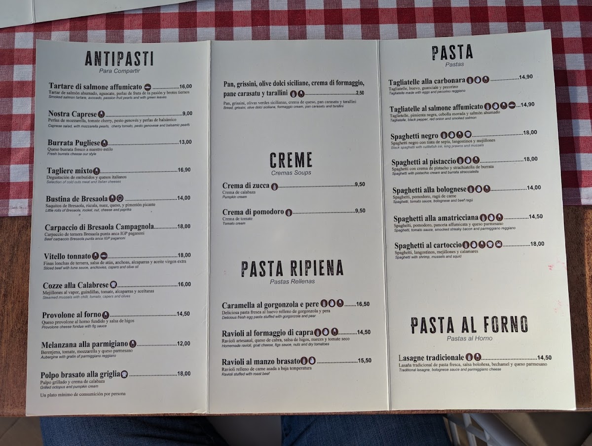 Restaurante Davittorio Calpe Photo Menu 5