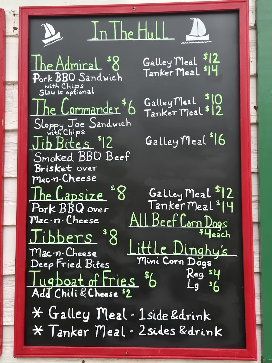 Sailor's Landing Hotdog Stand Photo Menu 3