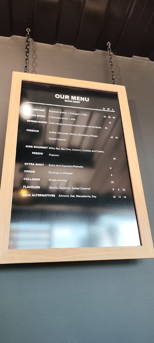 Bikini brew Photo Menu 3