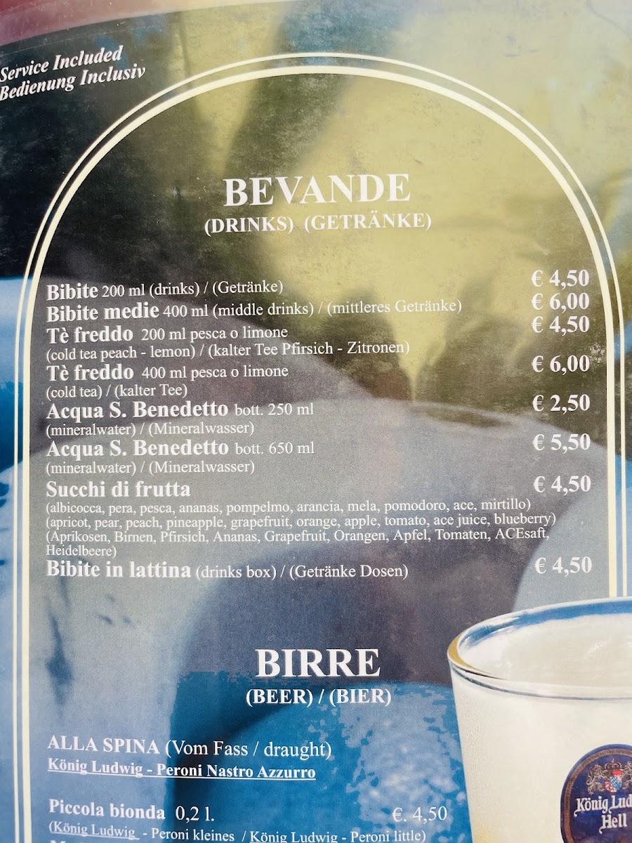 Gelateria Gino Photo Menu 2