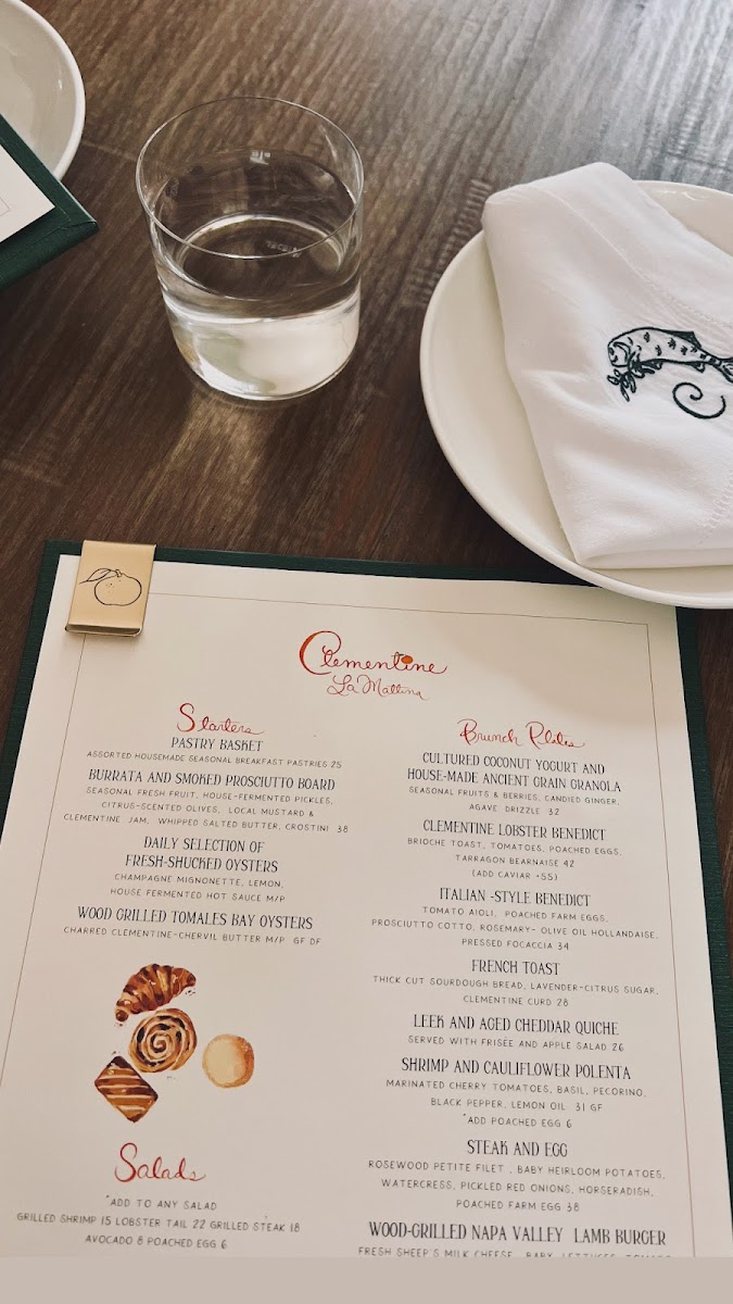 Clementine Yountville Photo Menu 4