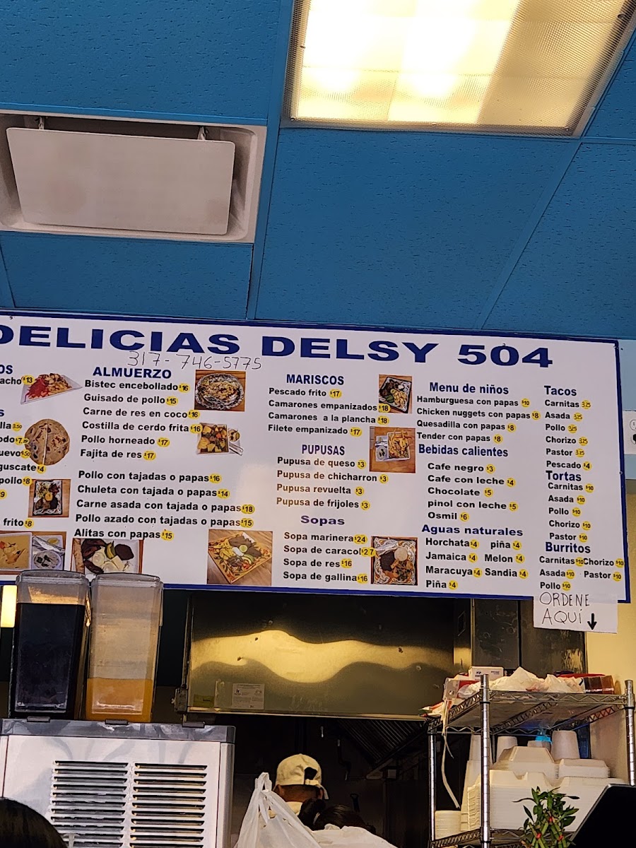 Delicias Delsy 504 Photo Menu 1