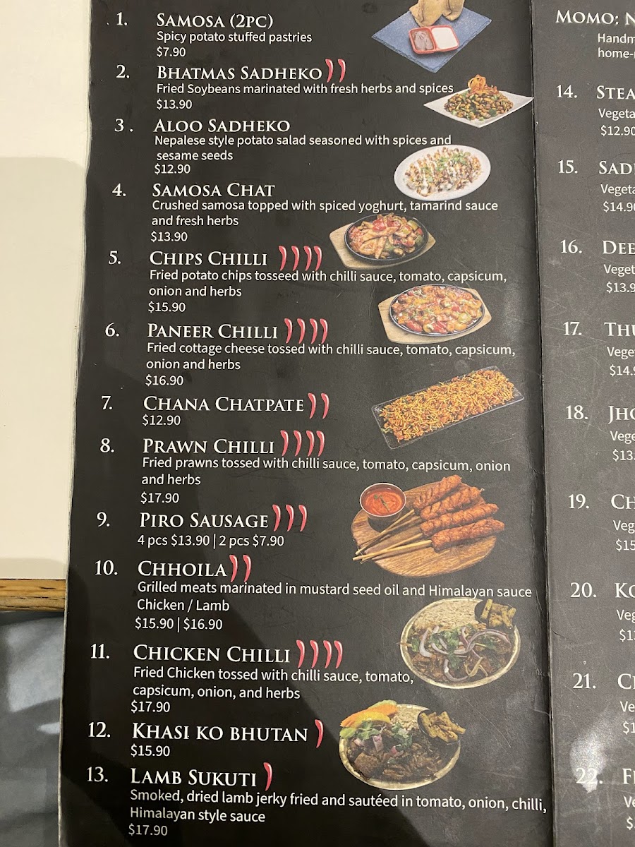 The Momos Hub Townhall Photo Menu 3
