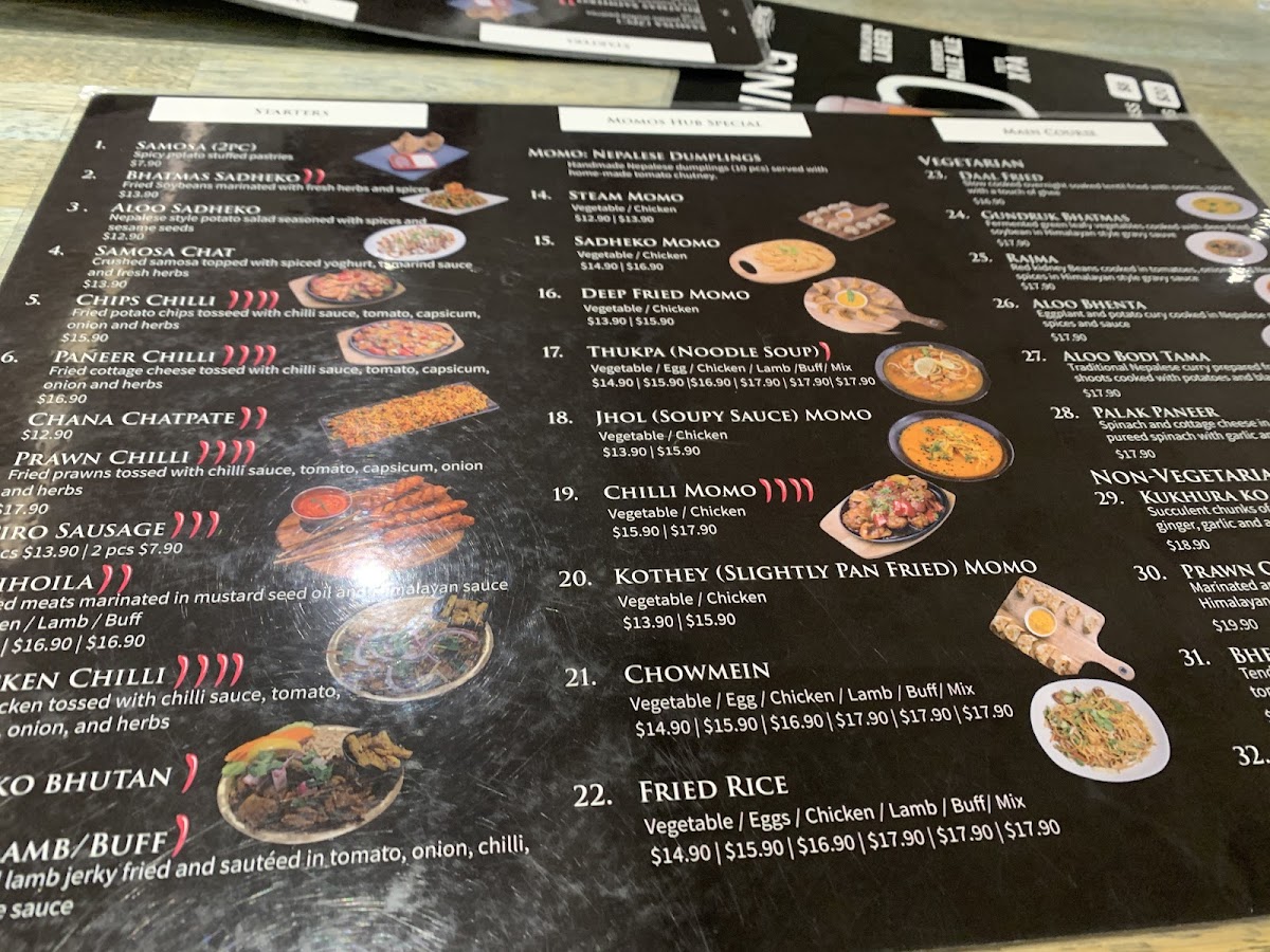 The Momos Hub Townhall Photo Menu 5