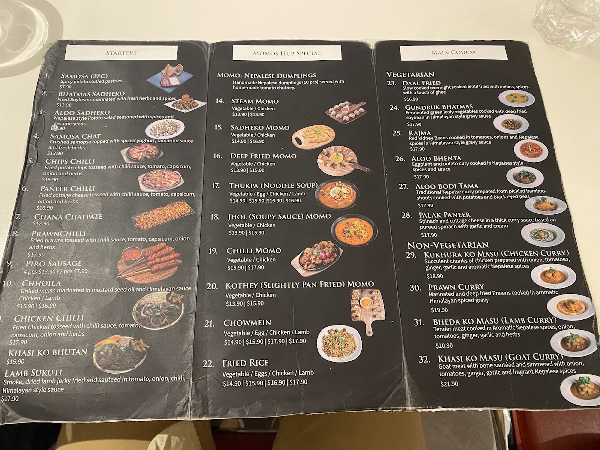 The Momos Hub Townhall Photo Menu 8