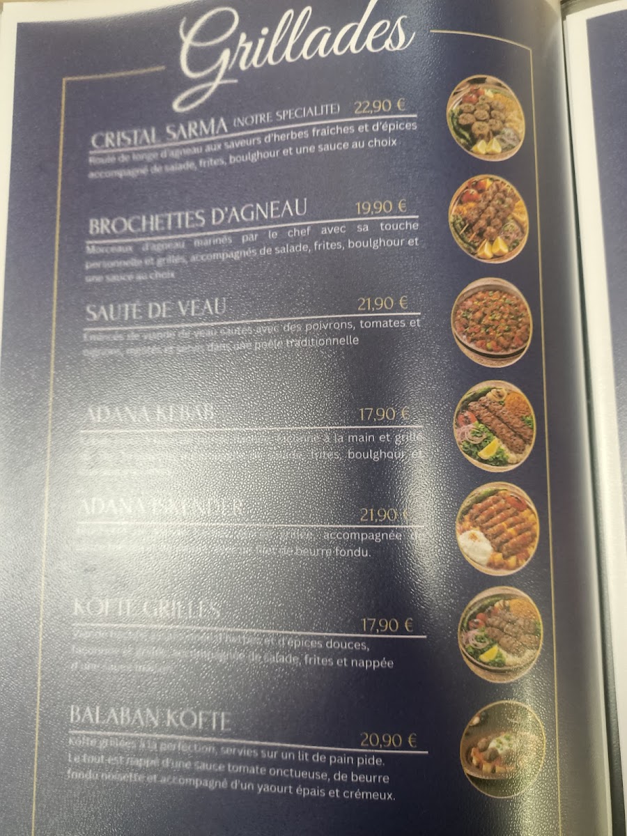 Cristal Steak Palace Photo Menu 5