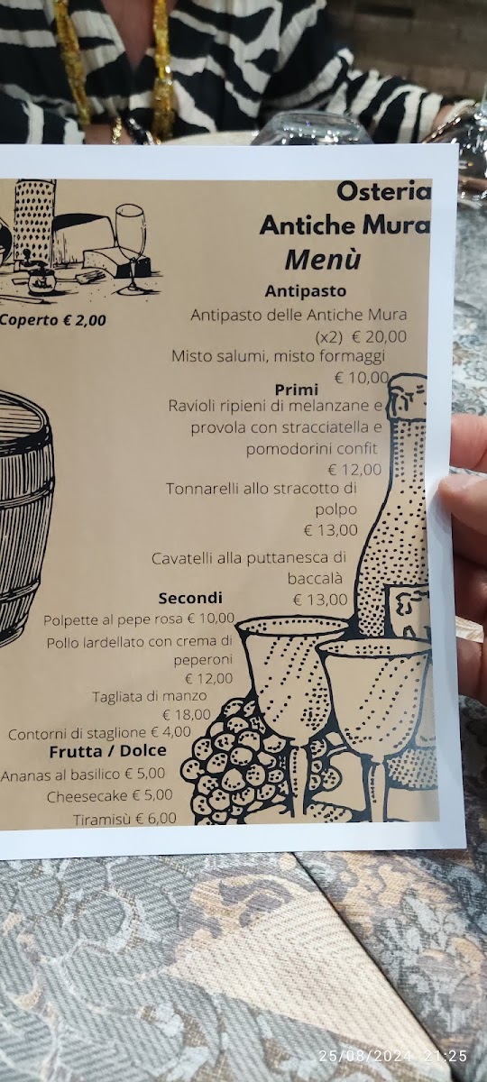 Osteria Antiche Mura Photo Menu 2