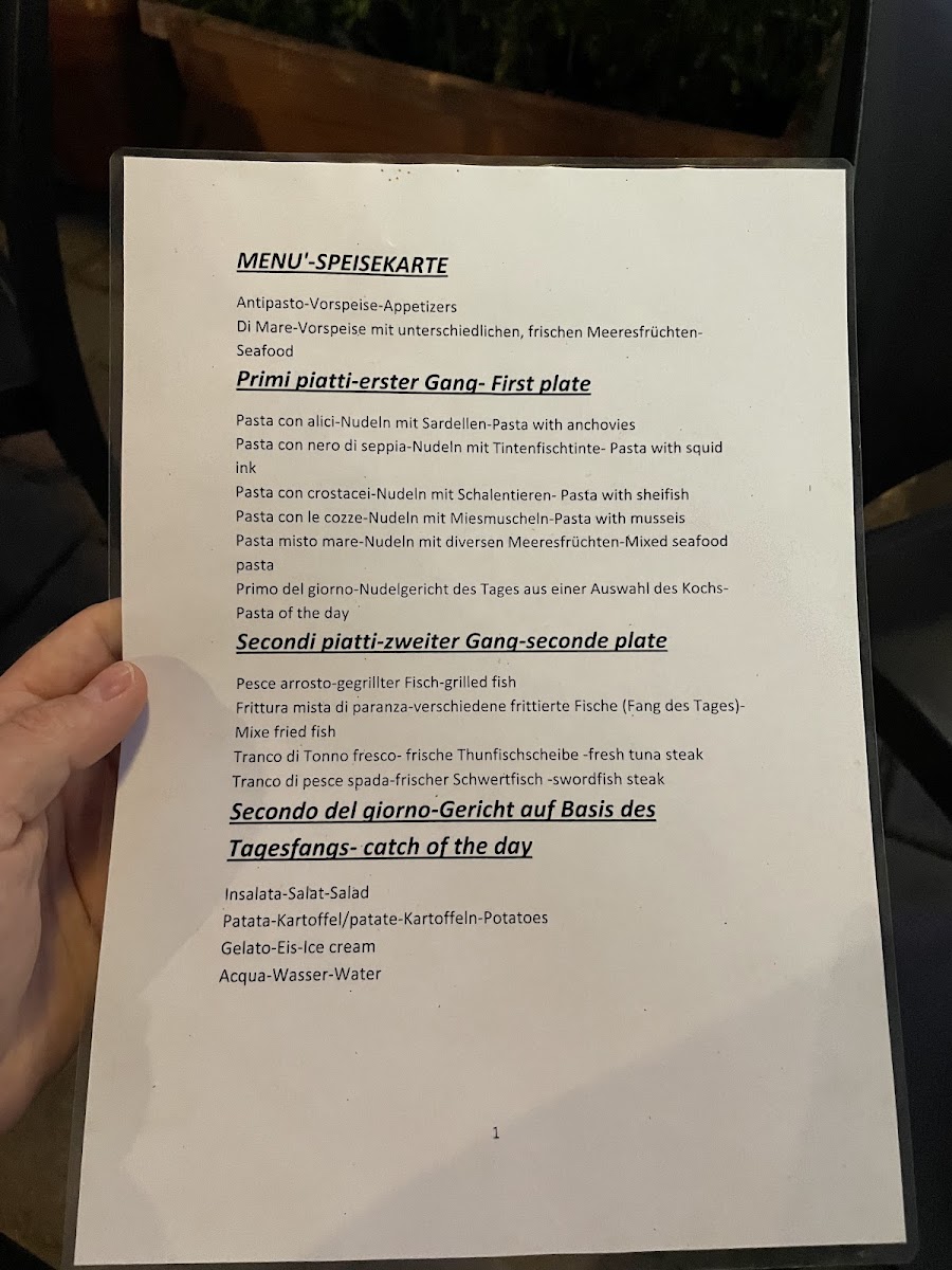 Ristorante Piper Photo Menu 1