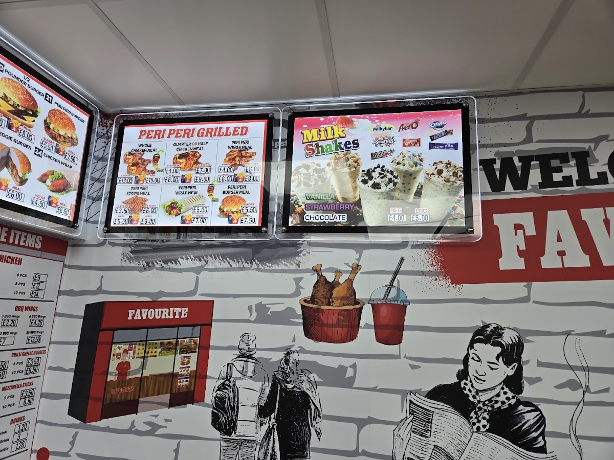 Favourite Chicken M's Photo Menu 1