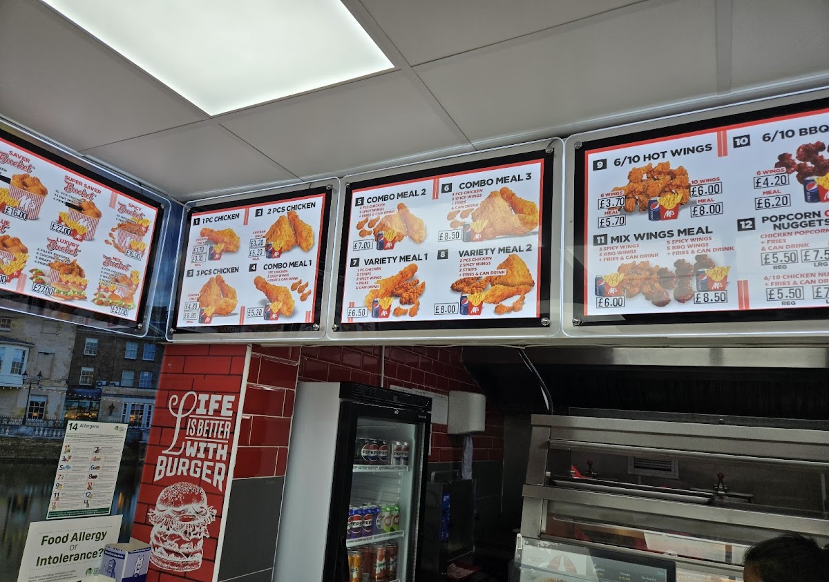 Favourite Chicken M's Photo Menu 5