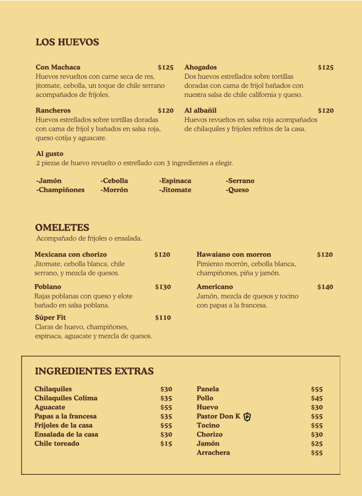 Tostei Desayunos & Café Photo Menu 2