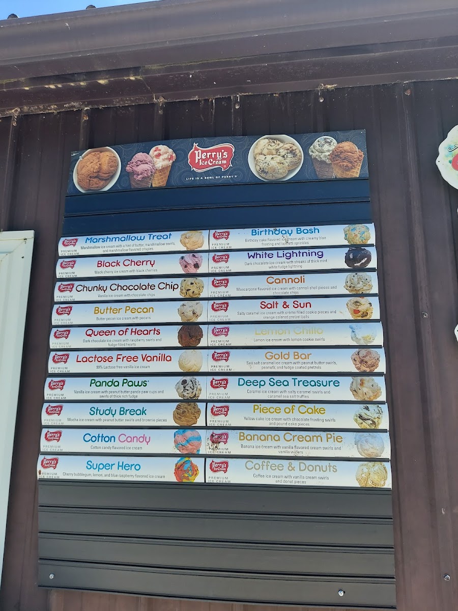 The Lincoln Highway Creamery Photo Menu 1