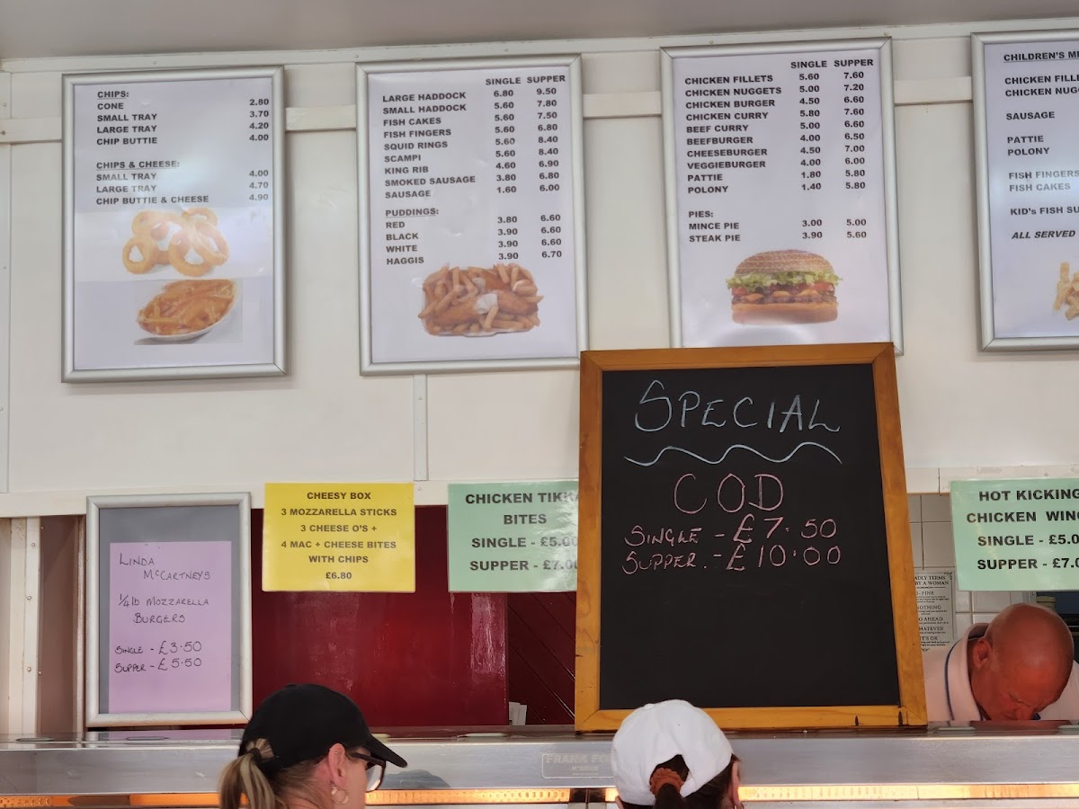 Robin's Fish & Chip Shop Photo Menu 4