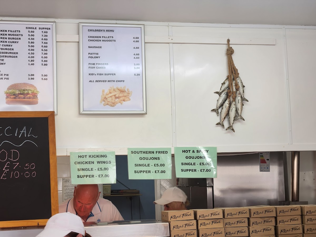 Robin's Fish & Chip Shop Photo Menu 5