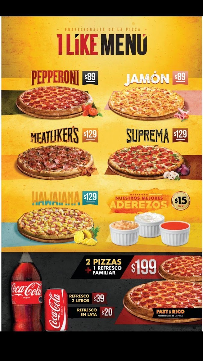 I Like Pizza Las Torres Photo Menu 2