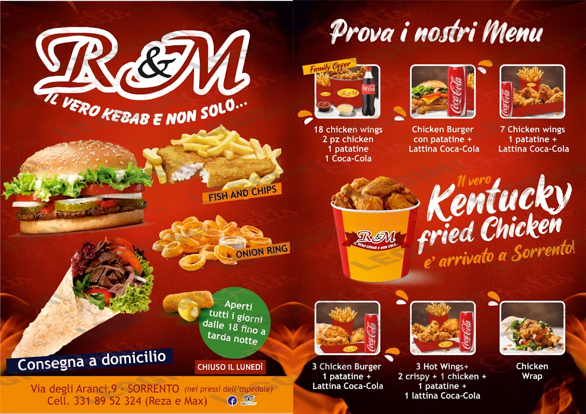 R & M kebab Reza Halal Sorrento Photo Menu 7