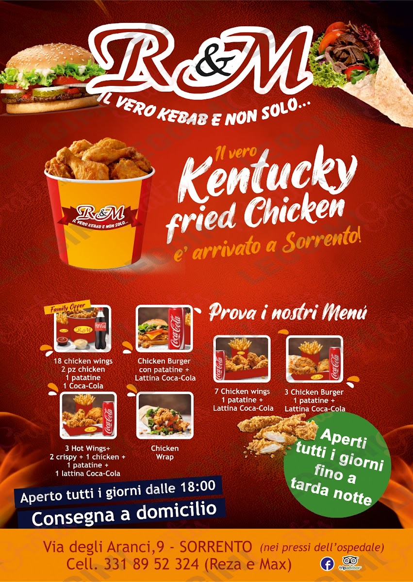 R & M kebab Reza Halal Sorrento Photo Menu 9