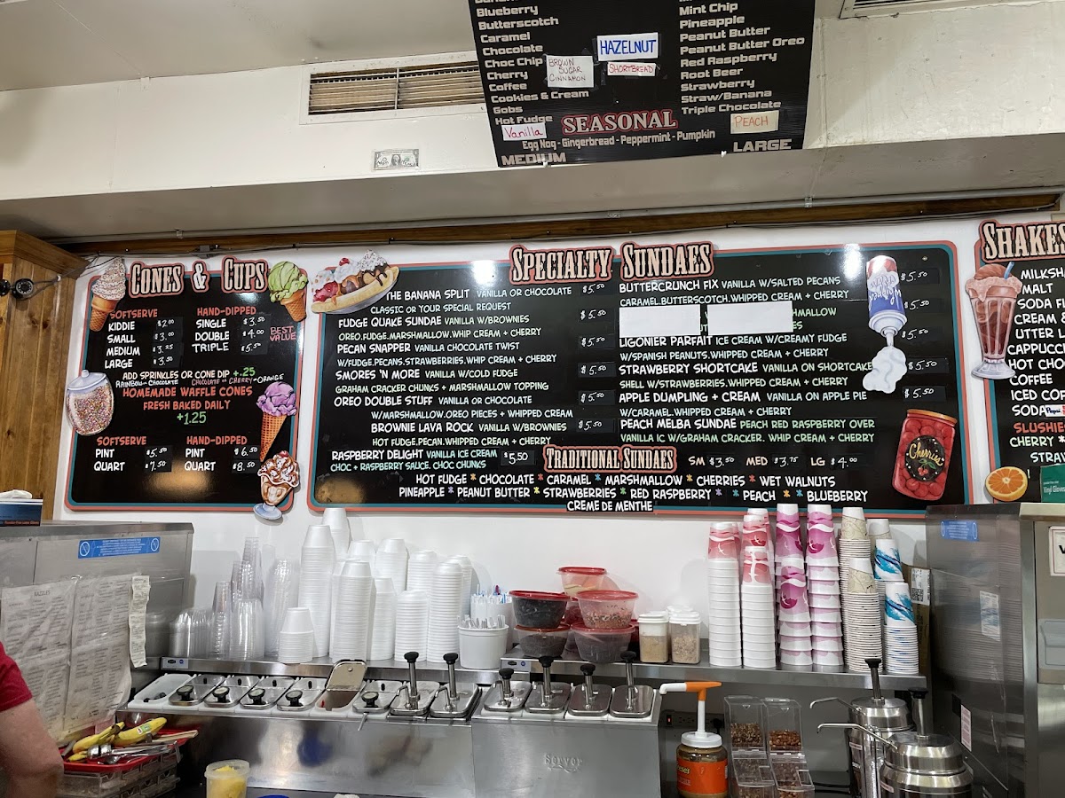 Ligonier Creamery Photo Menu 4