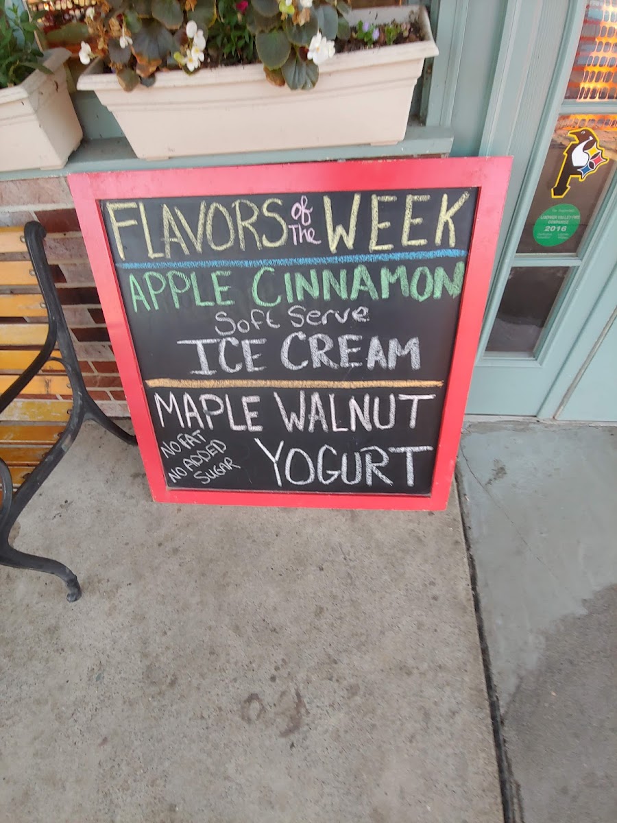 Ligonier Creamery Photo Menu 8