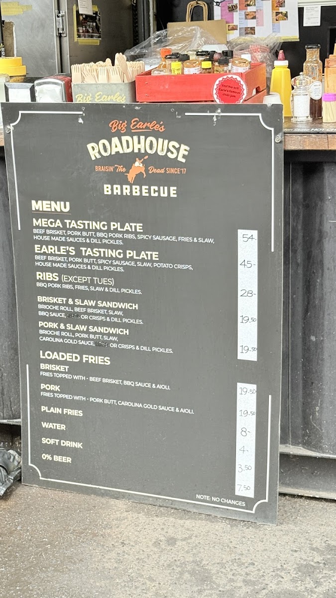 Big Earle's Roadhouse Barbecue Photo Menu 4
