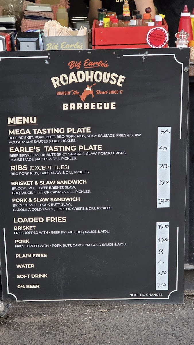 Big Earle's Roadhouse Barbecue Photo Menu 5