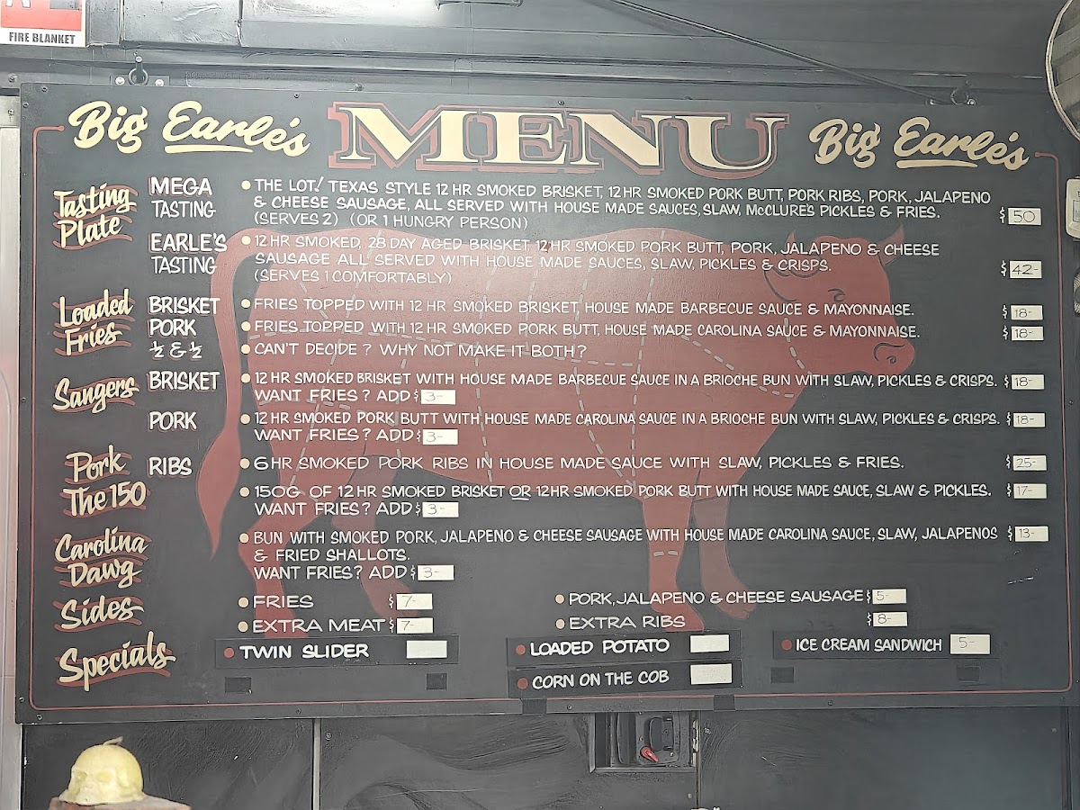 Big Earle's Roadhouse Barbecue Photo Menu 8