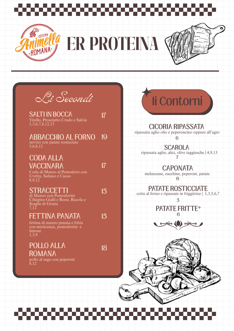 Animella | Osteria Romana Photo Menu 2