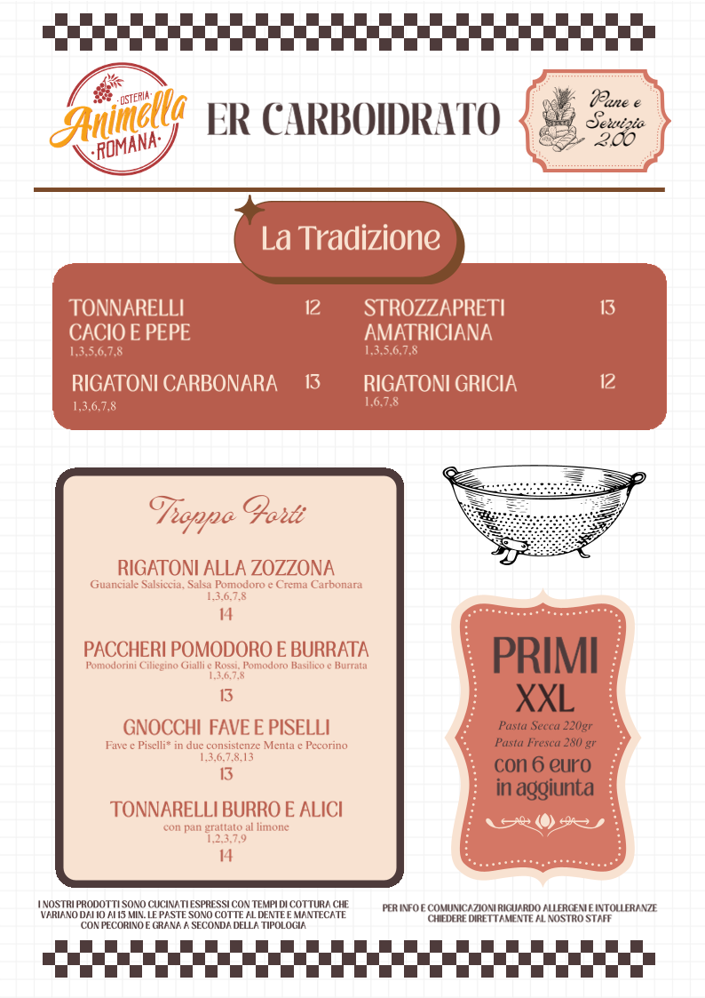 Animella | Osteria Romana Photo Menu 3