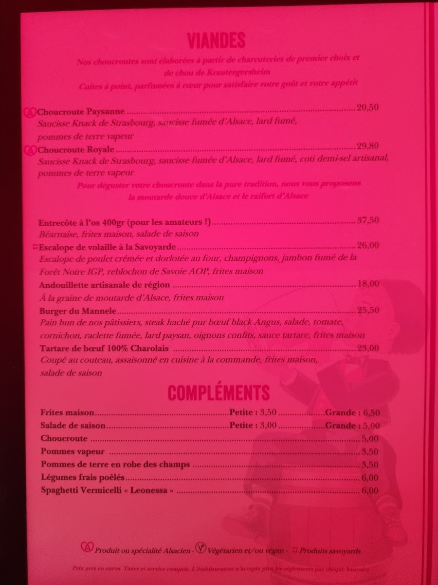 Taverne Fischer Photo Menu 9