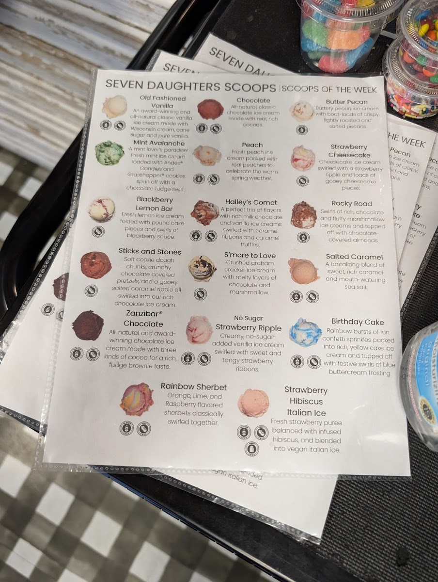 Seven Daughters Scoops Photo Menu 3