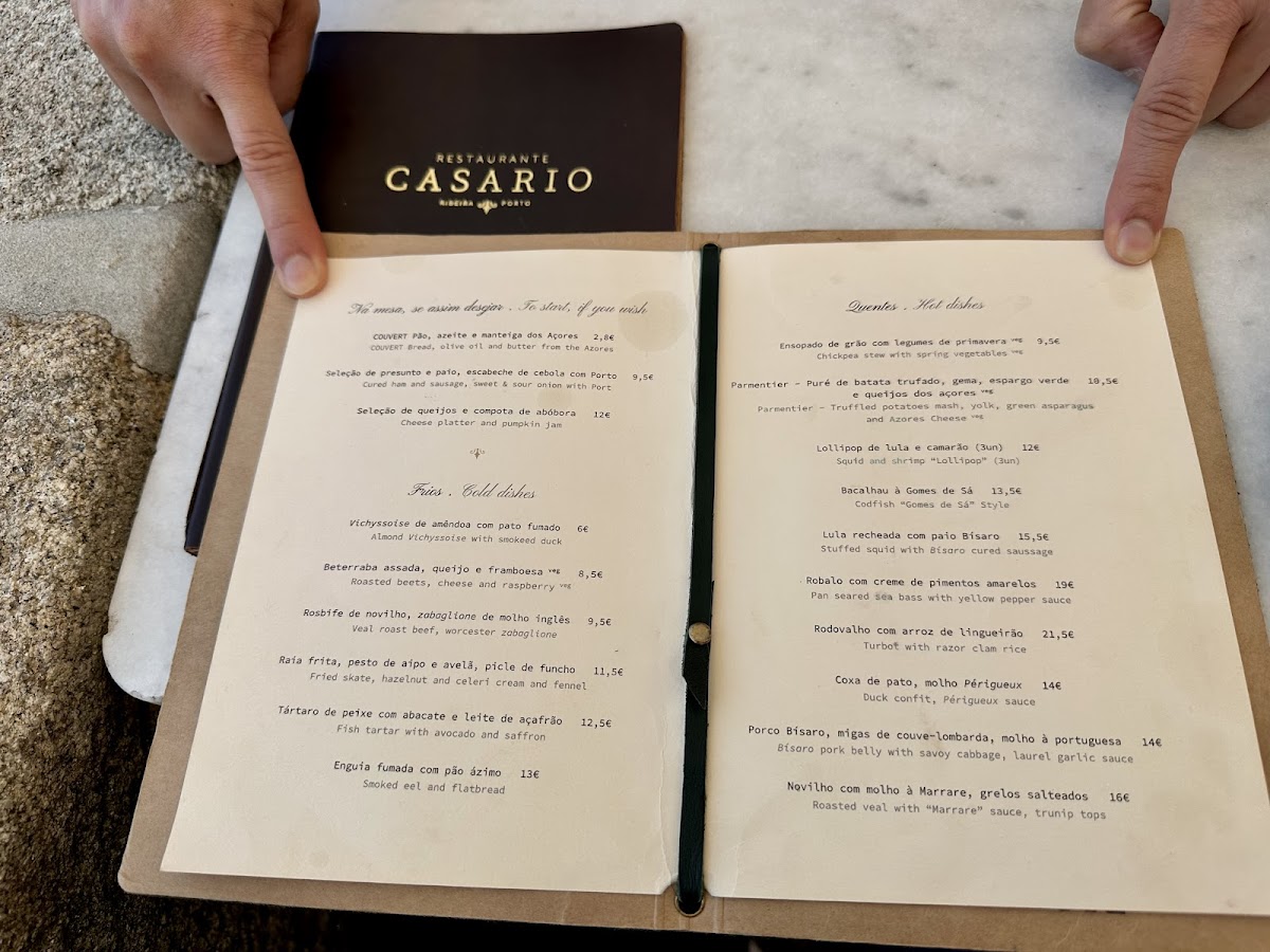 Restaurante Casario Photo Menu 3
