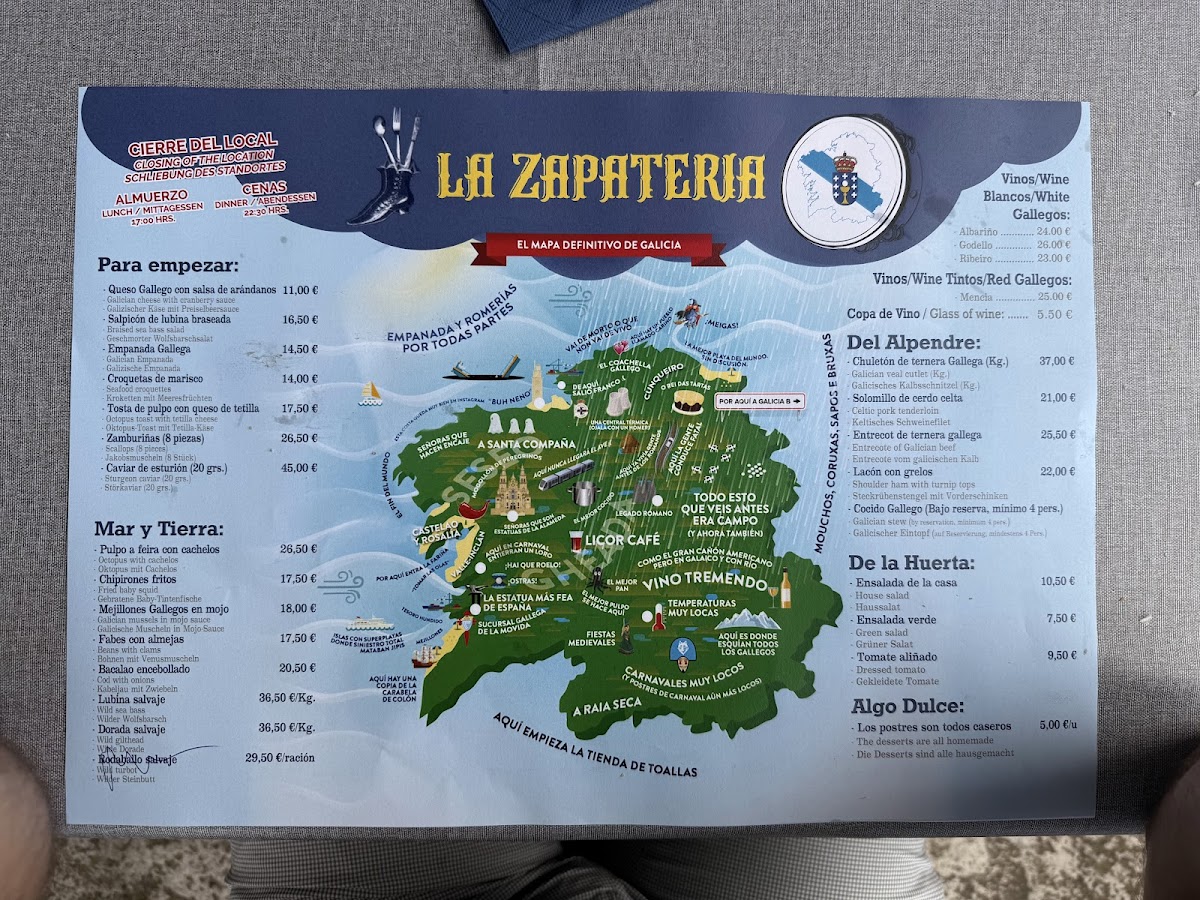 Furancho La Zapatería Photo Menu 2