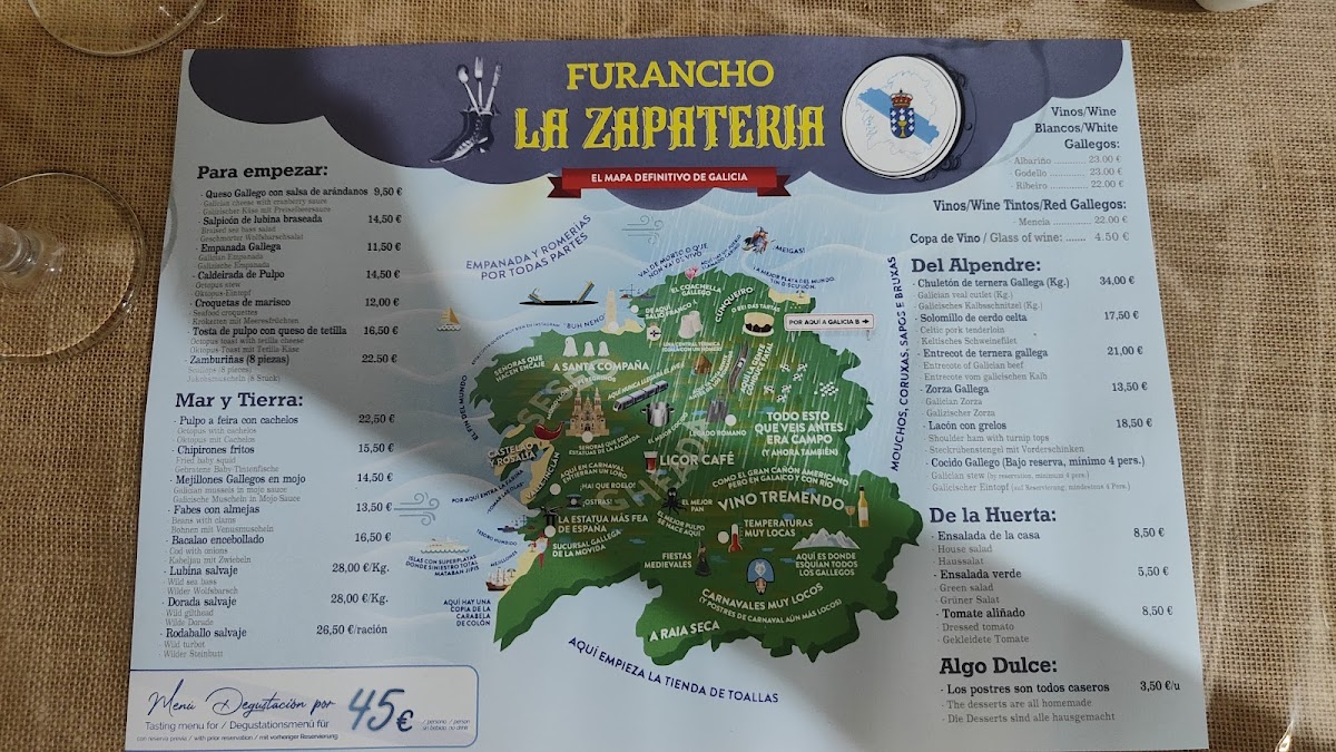 Furancho La Zapatería Photo Menu 6