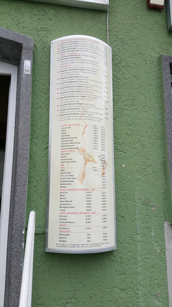 Kebaphaus/Trattoria Photo Menu 3