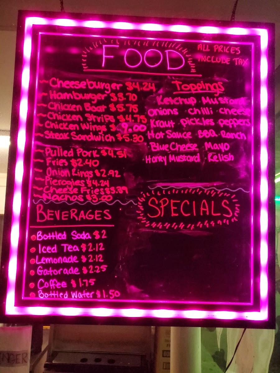 Maryann's Dairy Bar Photo Menu 4